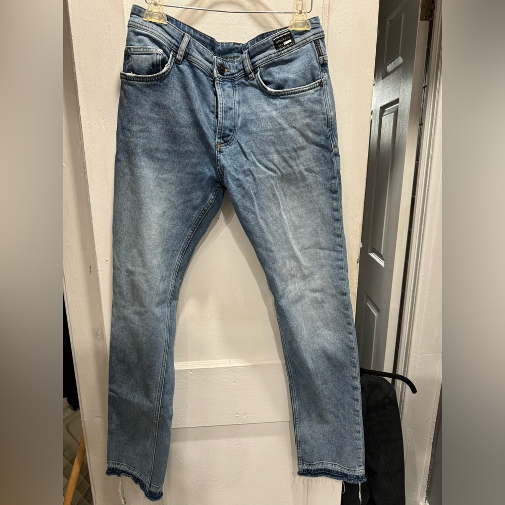 Versace Jeans Couture Released Hem Jeans Sz 31 USED